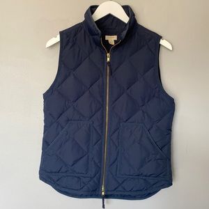 J Crew blue vest